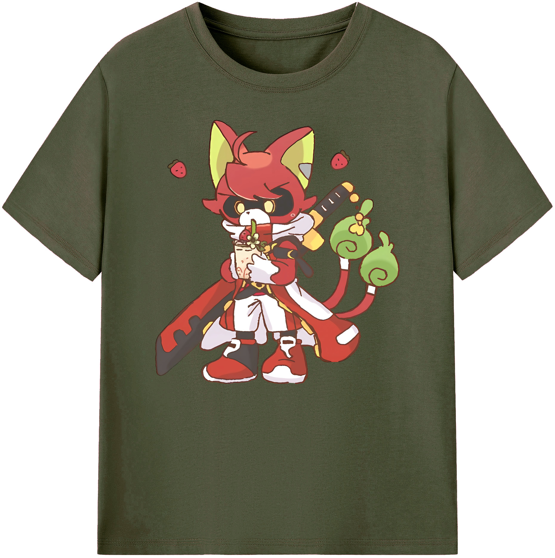 （画像用） 妖怪ウォッチ Yo-kai Watch 綿100％ メンズ半袖Tシャツ｜肌触りやわらか＆通気性